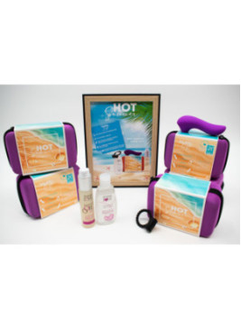 5 Box Hot Summer parfum Fruit de la Passion + 1 cadre offert
